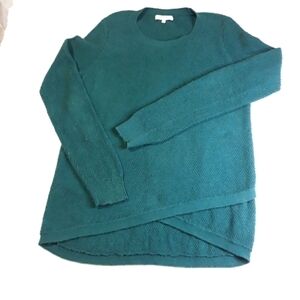 Madewell green knit Sweater size small